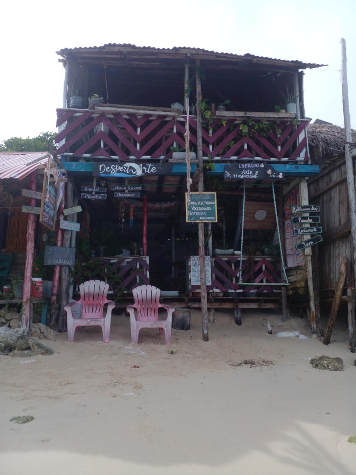 DespertArte espacio de Arte y Hospedaje Playa Blanca Exterior foto